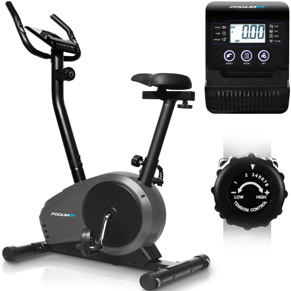 Bicicleta ergométrica PodiumFit V300 magnética premium